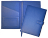 blue forever leather planners inside
